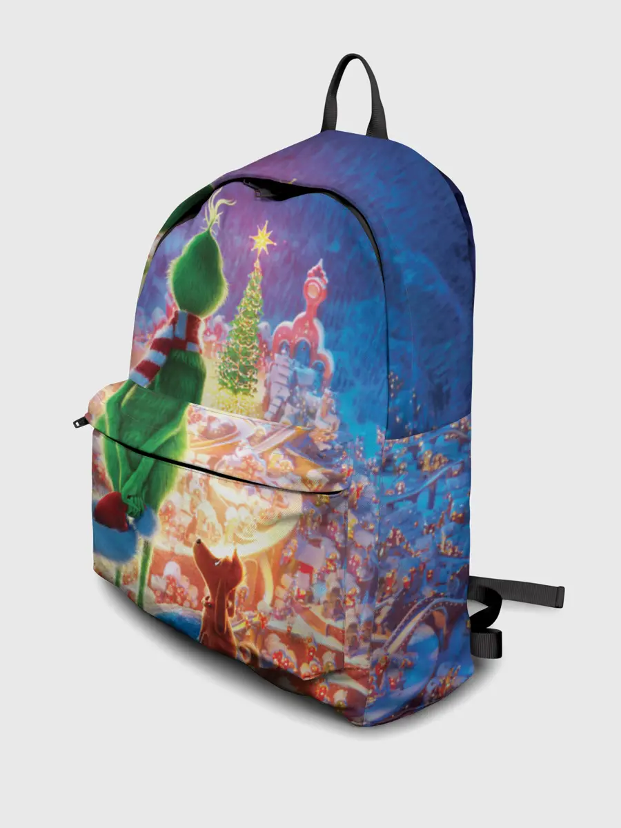 Рюкзак джинсовый / Гринч похититель Рождества