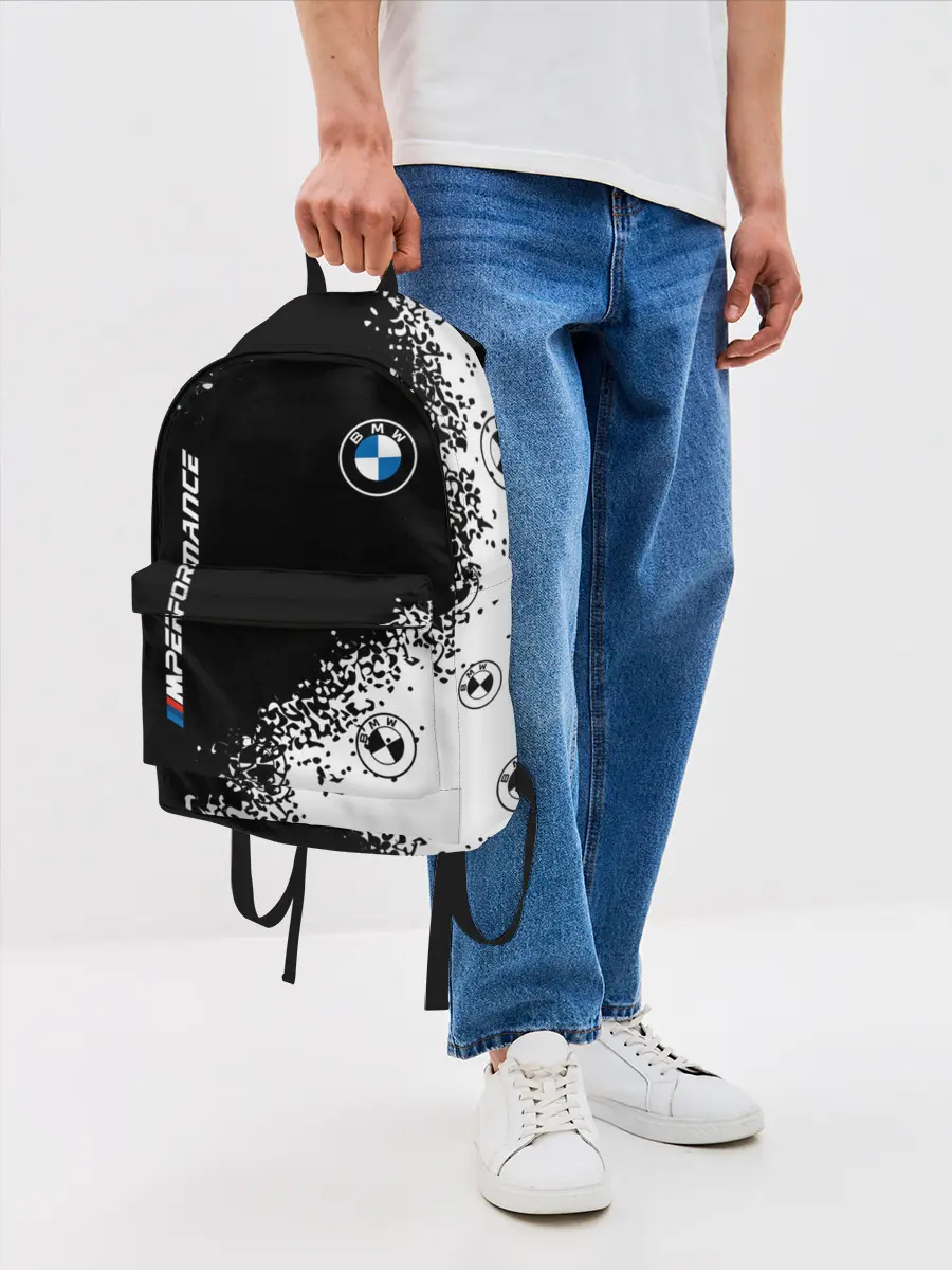 Рюкзак джинсовый / BMW / БМВ