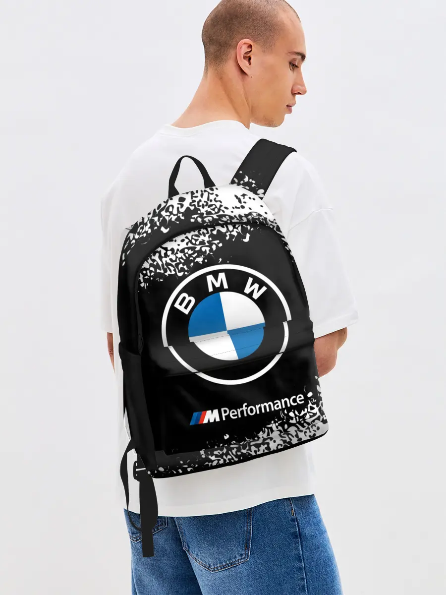 Рюкзак джинсовый / BMW / БМВ