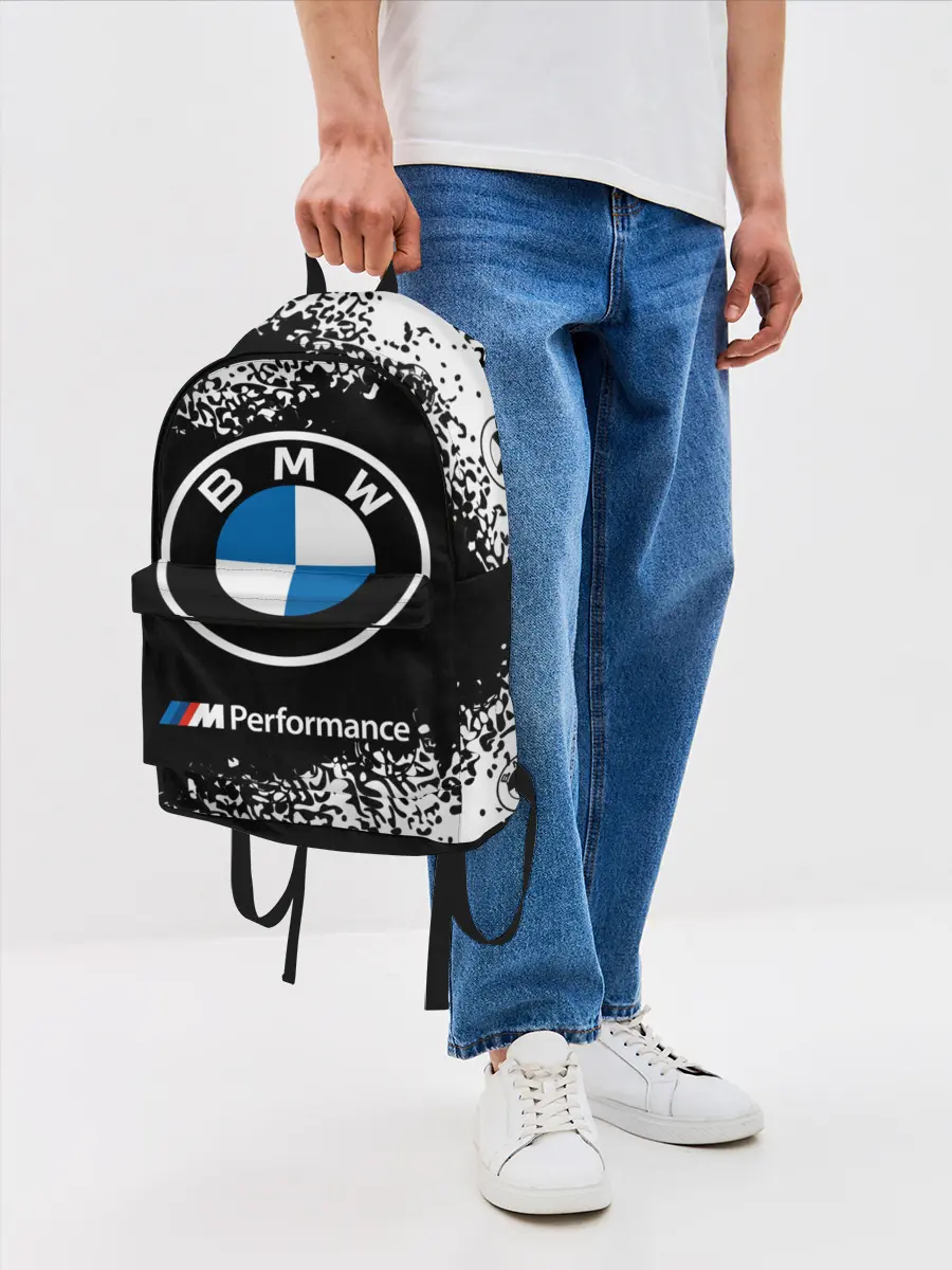 Рюкзак джинсовый / BMW / БМВ