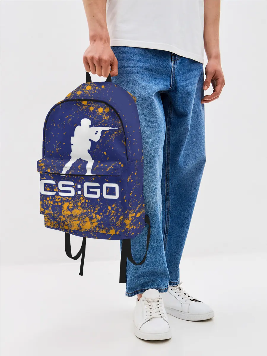 Рюкзак джинсовый / CS GO | КС ГО