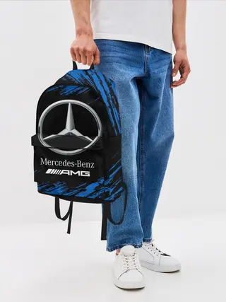 Рюкзак джинсовый / MERCEDES / МЕРСЕДЕС