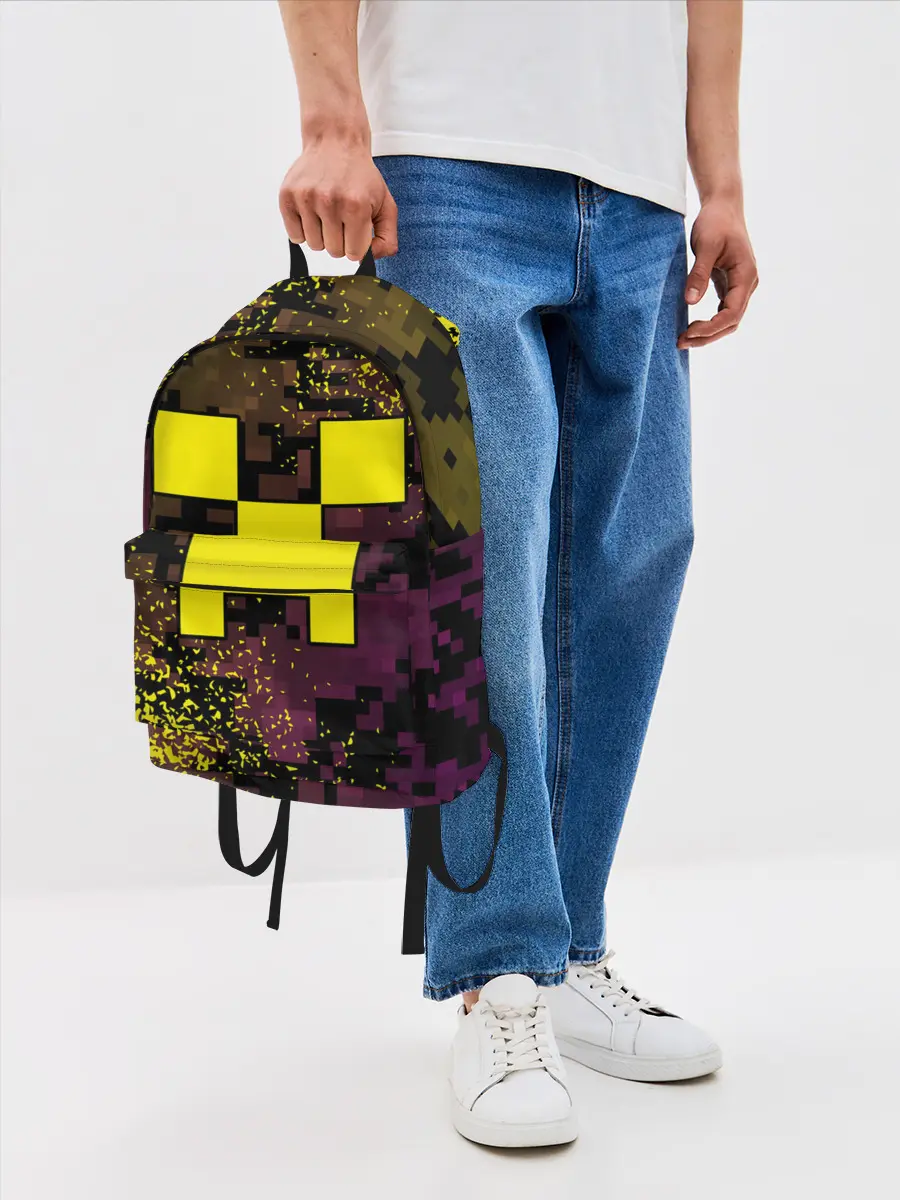 Рюкзак джинсовый / MINECRAFT / МАЙНКРАФТ