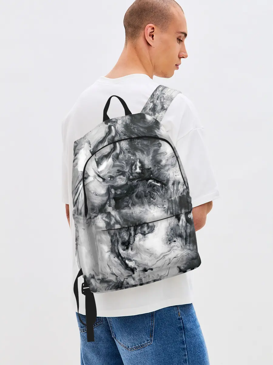 Рюкзак джинсовый / МРАМОР