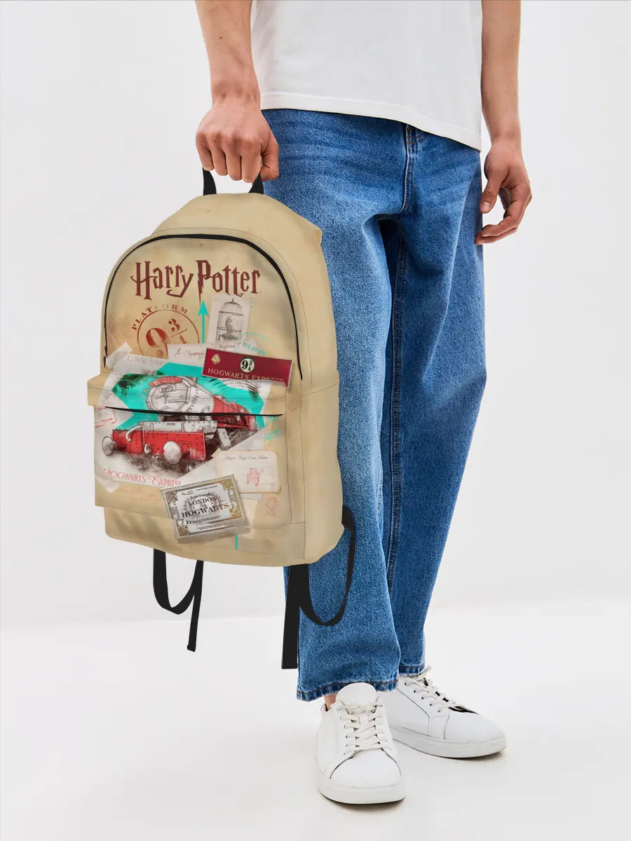 Рюкзак джинсовый / Harry Potter Hogwarts Express