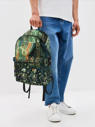Рюкзак джинсовый / СОВРЕМЕННЫЙ МИР