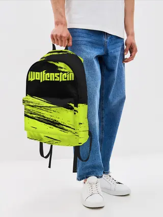Рюкзак джинсовый / Wolfenstein