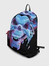 Рюкзак джинсовый / Череп Психоделика