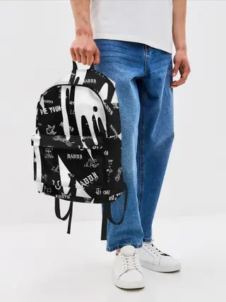 Рюкзак джинсовый / Lil Peep