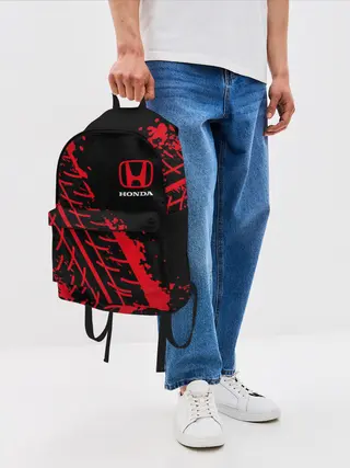 Рюкзак джинсовый / HONDA / ХОНДА