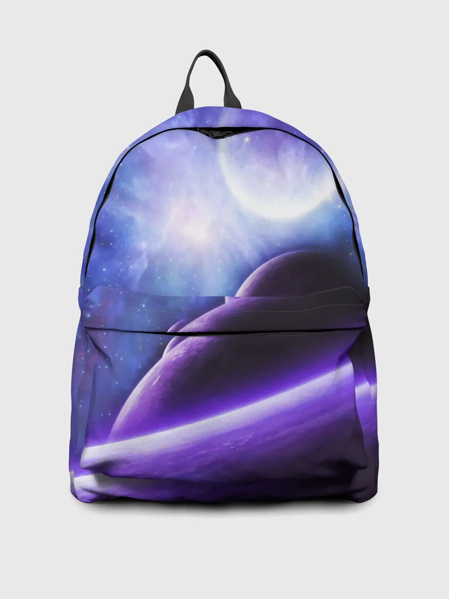 Рюкзак джинсовый / Неоновый Космос