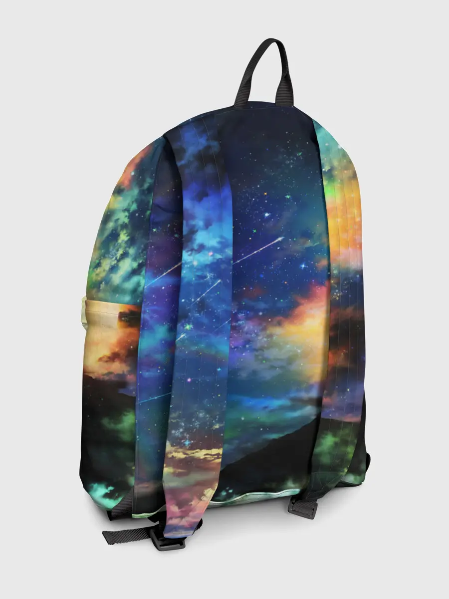 Рюкзак джинсовый / Космические краски