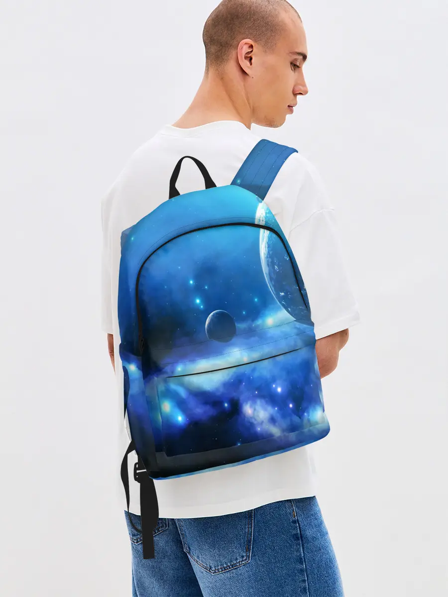 Рюкзак джинсовый / КОСМОС