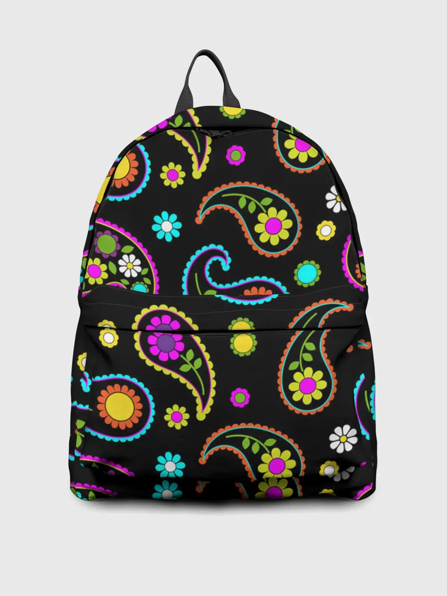 Рюкзак джинсовый / ЦВЕТЫ