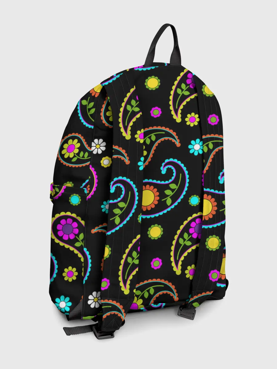 Рюкзак джинсовый / ЦВЕТЫ