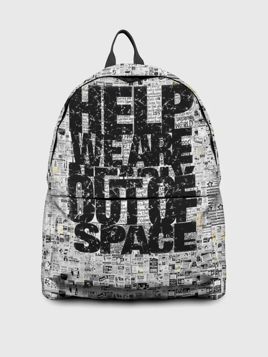 Рюкзак джинсовый / Пресса