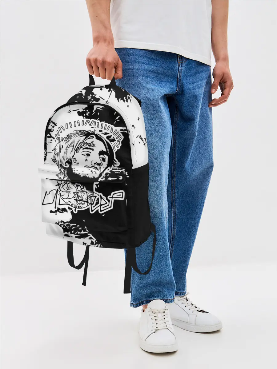 Рюкзак джинсовый / Lil Peep