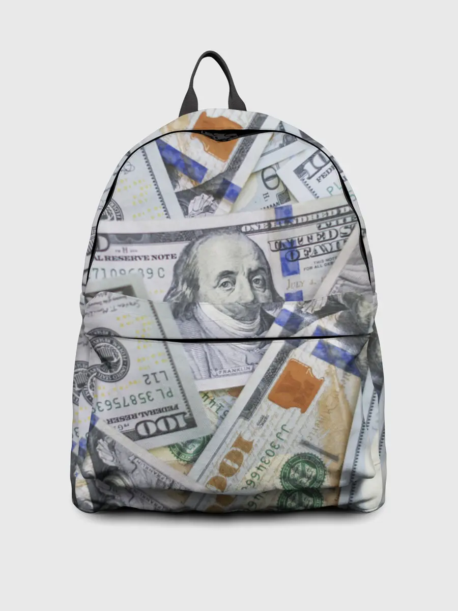 Рюкзак джинсовый / Доллары
