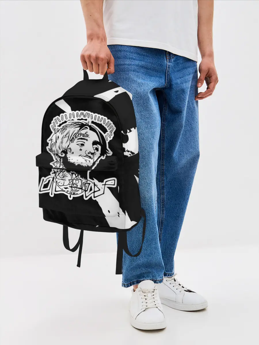 Рюкзак джинсовый / Lil Peep