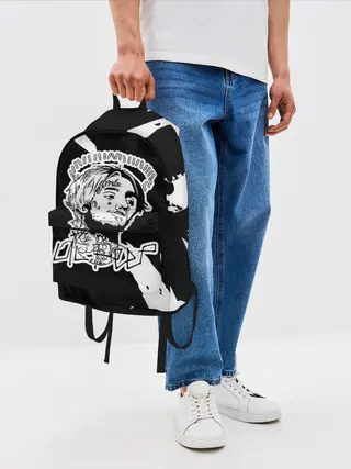 Рюкзак джинсовый / Lil Peep