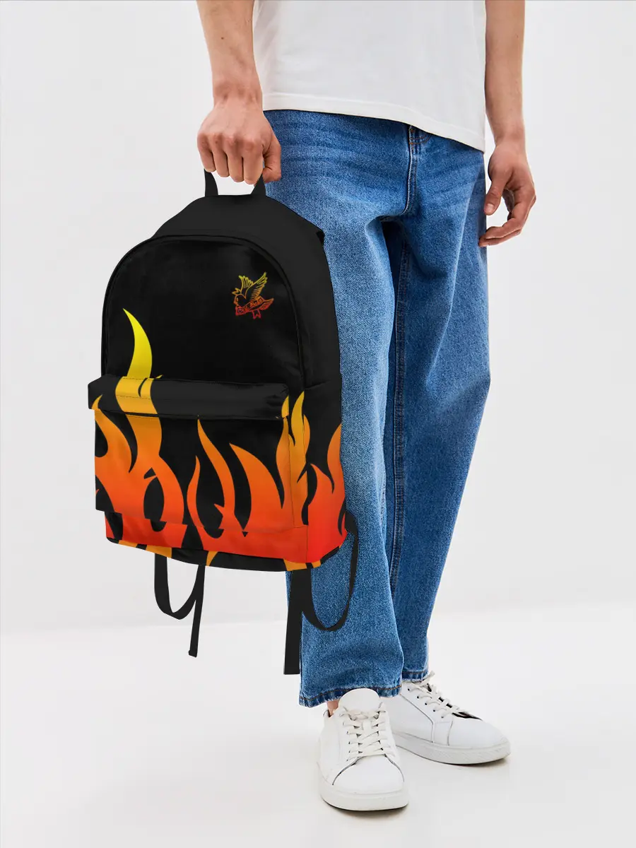 Рюкзак джинсовый / Lil Peep