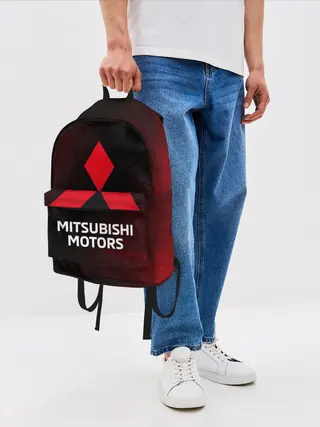 Рюкзак джинсовый / MITSUBISHI / МИТСУБИСИ