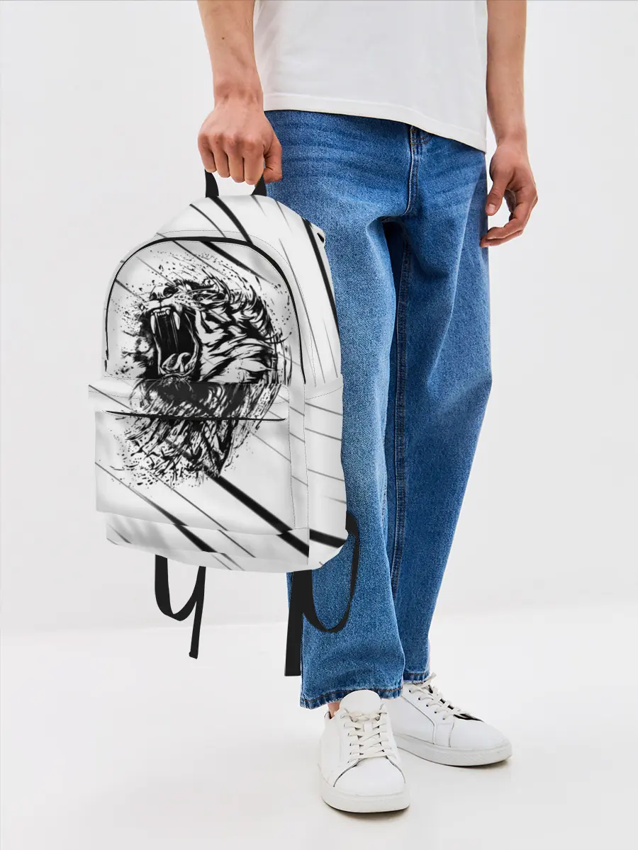 Рюкзак джинсовый / Тигр | Tiger