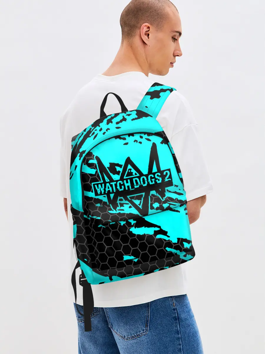 Рюкзак джинсовый / WATCH DOGS