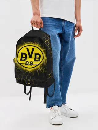 Рюкзак джинсовый / Боруссия Дортмунд