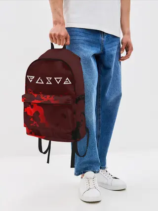 Рюкзак джинсовый / THE WITCHER / ВЕДЬМАК