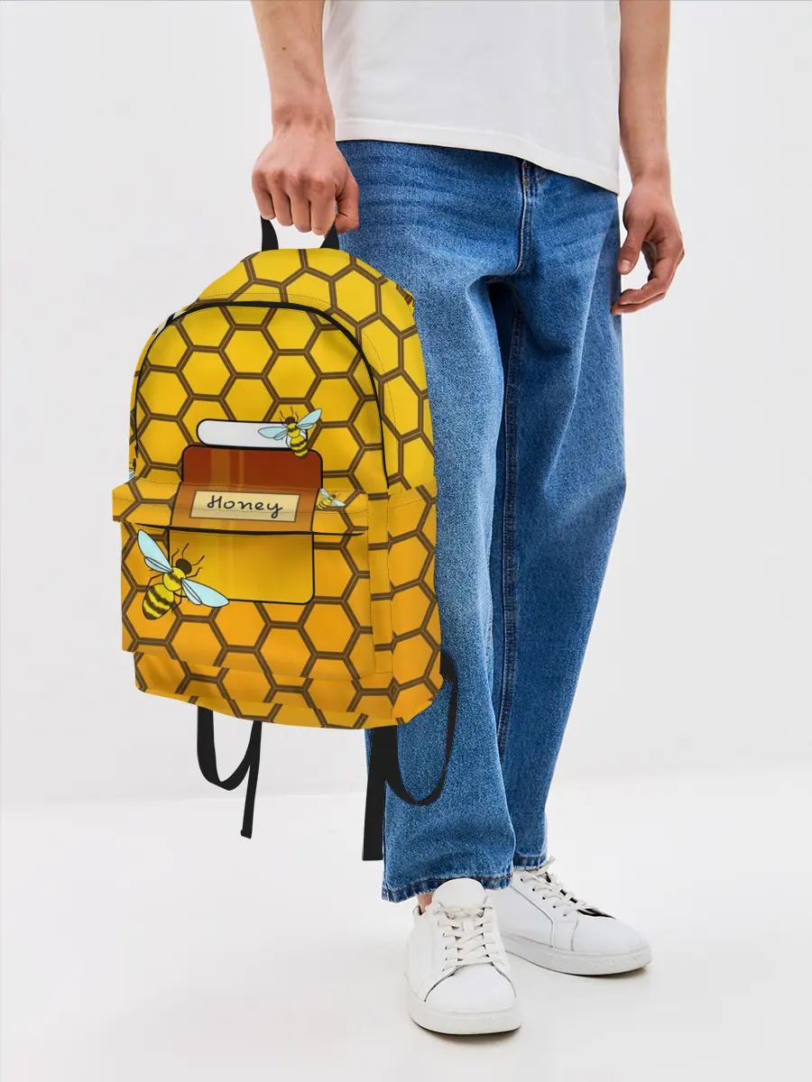 Рюкзак джинсовый / Сладкий мёд