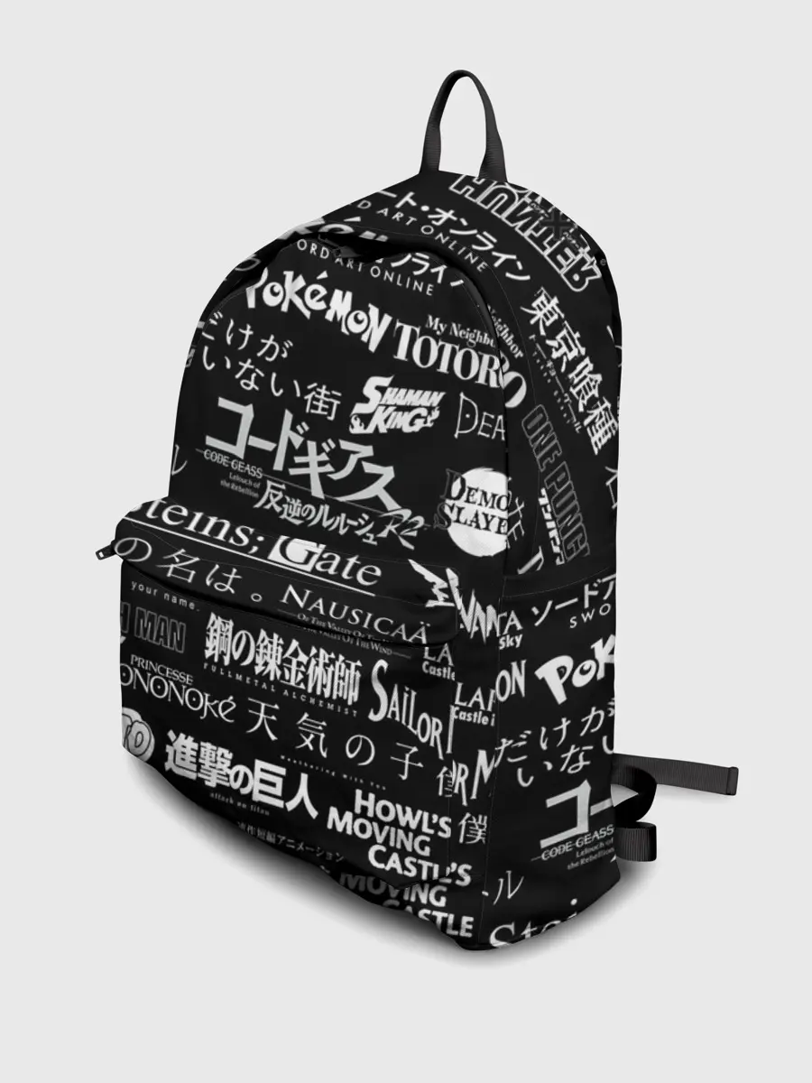 Рюкзак джинсовый / Логотипы аниме