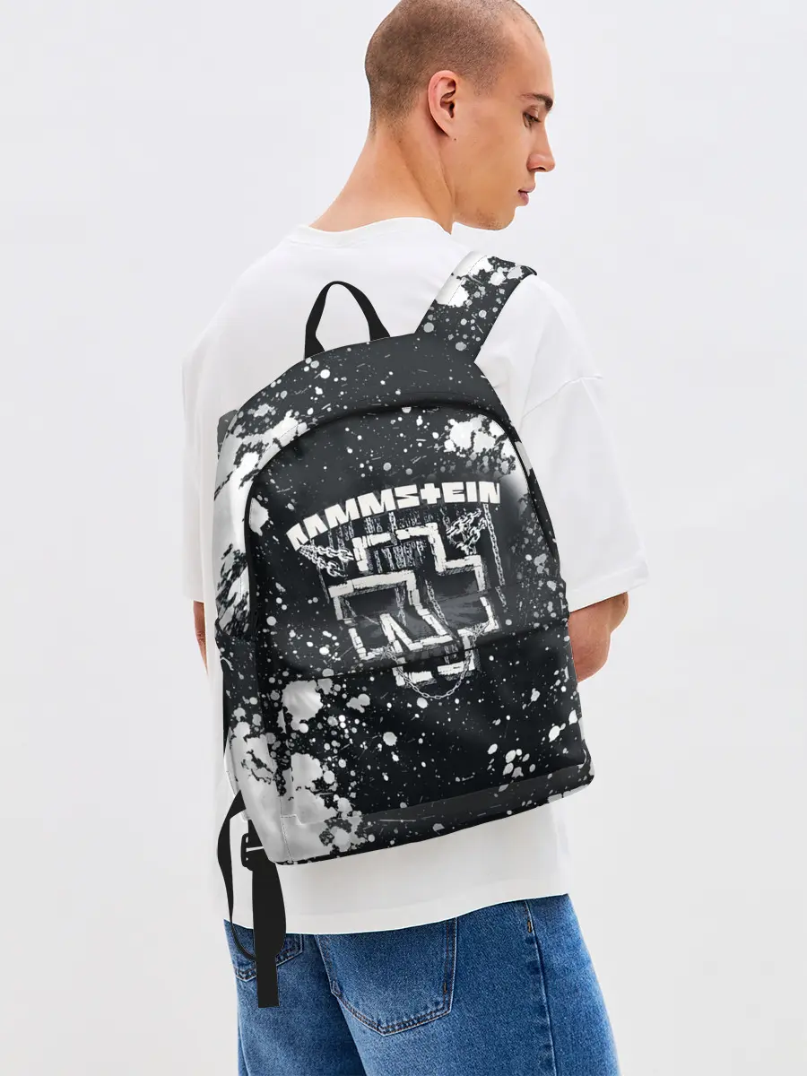 Рюкзак джинсовый / RAMMSTEIN
