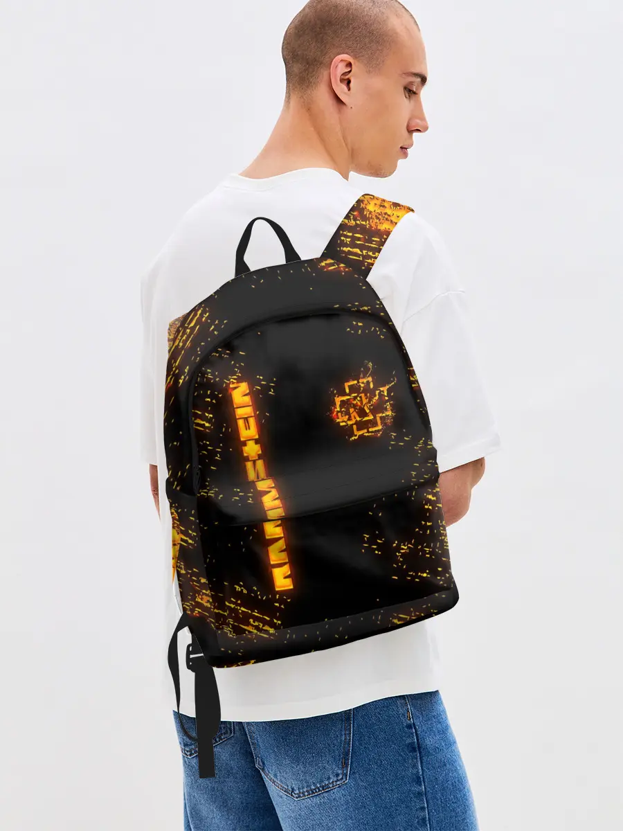 Рюкзак джинсовый / RAMMSTEIN