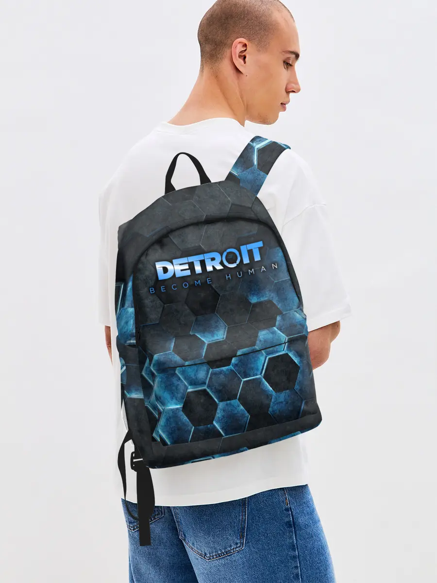 Рюкзак джинсовый / Detroit: Become Human