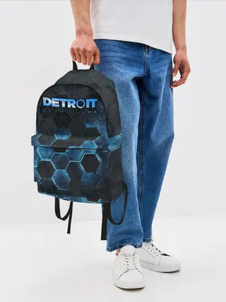 Рюкзак джинсовый / Detroit: Become Human