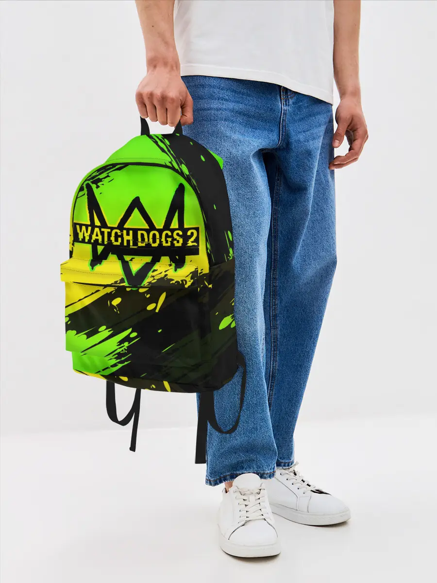Рюкзак джинсовый / WATCH DOGS