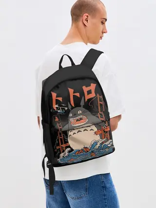 Рюкзак джинсовый / Тоторо Кайдзю