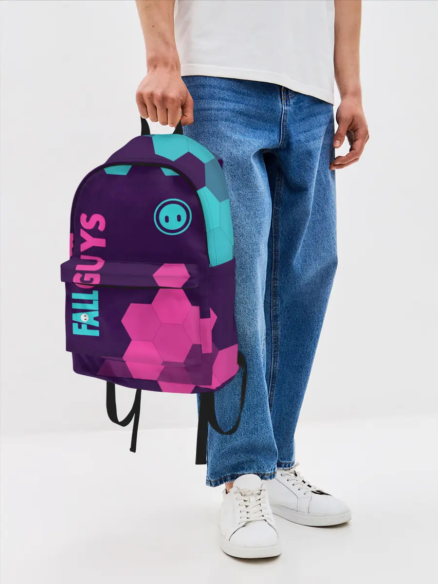 Рюкзак джинсовый / FALL GUYS / ФОЛ ГАЙС