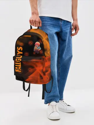 Рюкзак джинсовый / FALL GUYS HALF-LIFE / ФОЛ ГАЙС