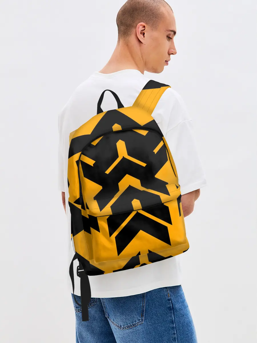 Рюкзак джинсовый / геометрия концепт