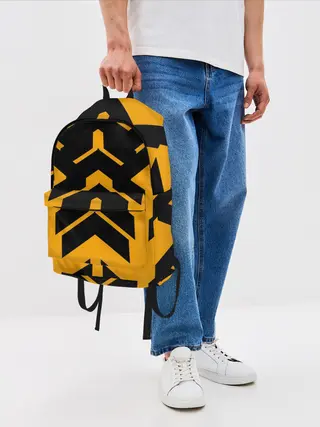 Рюкзак джинсовый / геометрия концепт