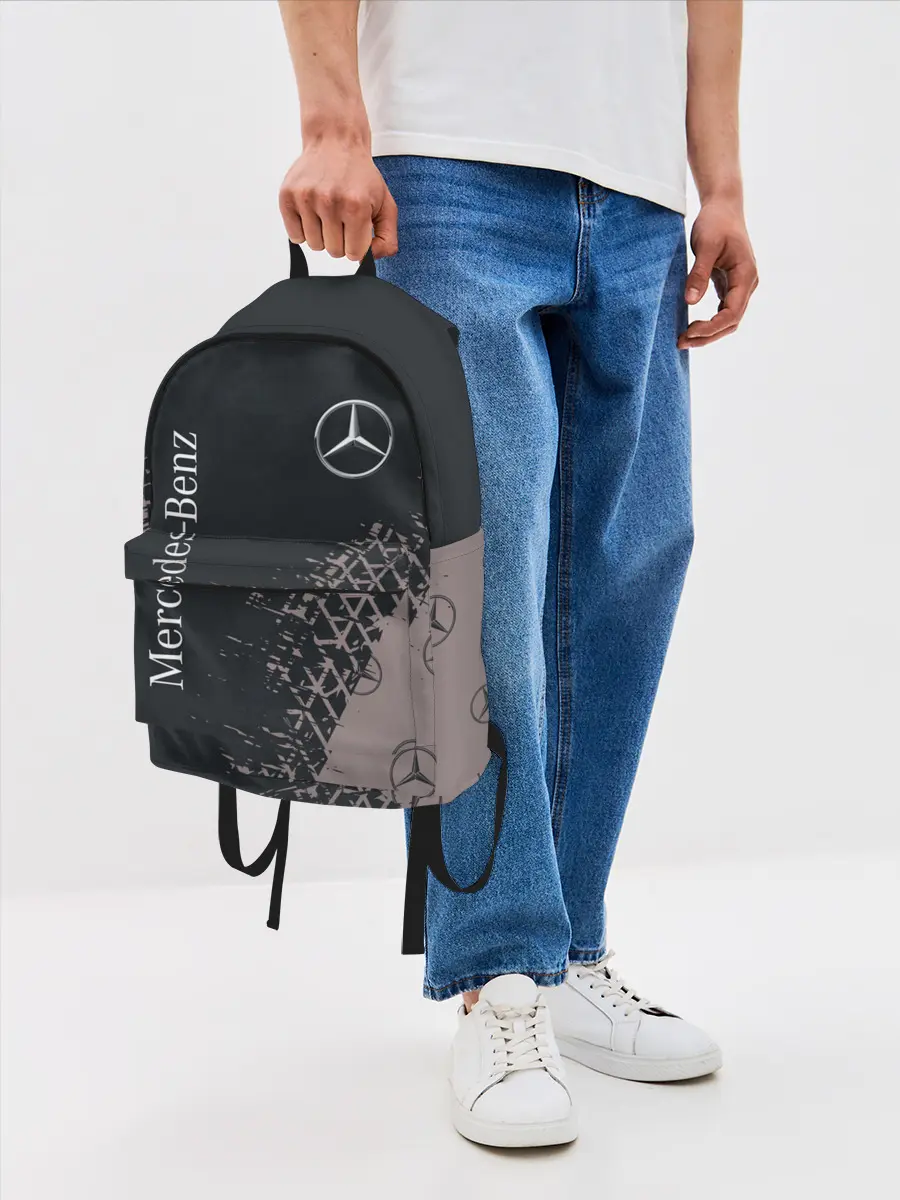 Рюкзак джинсовый / MERCEDES / МЕРСЕДЕС