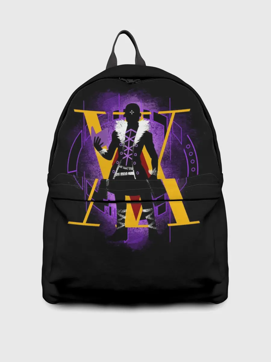 Рюкзак джинсовый / HH желтый на фиолетовом