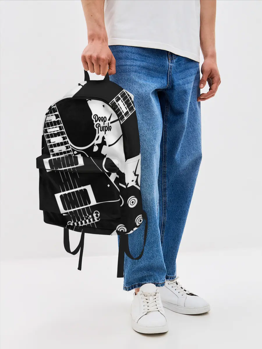 Рюкзак джинсовый / Deep Purple