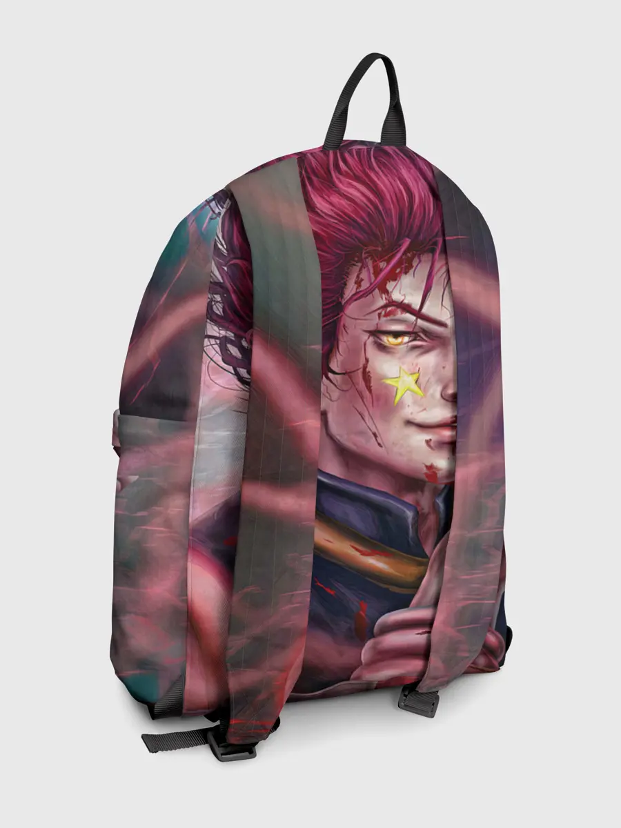 Рюкзак джинсовый / Хисока Мороу реалистичный арт