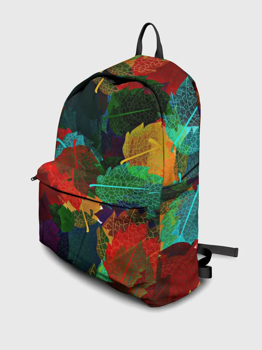 Рюкзак джинсовый / Abstract Autumn Leaves