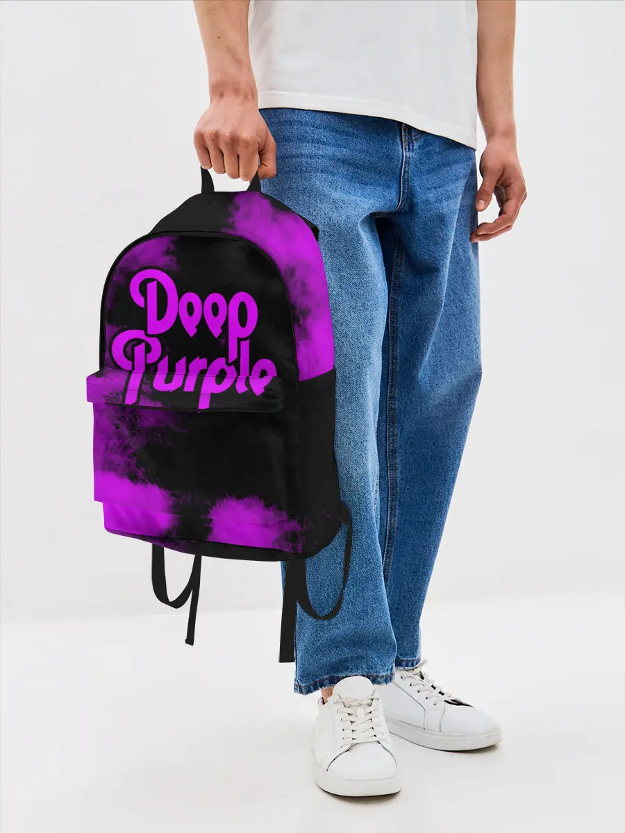 Рюкзак джинсовый / Deep Purple