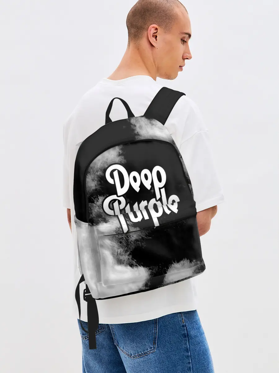Рюкзак джинсовый / Deep Purple