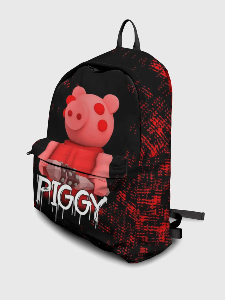 Рюкзак джинсовый / ROBLOX PIGGY - СВИНКА ПИГГИ